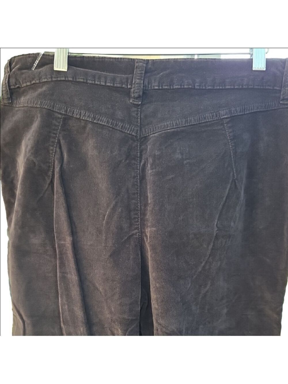 NwOT Never Worn Free People Womens Velvety 12 Pants in Chocolate Brown - Picture 9 of 14